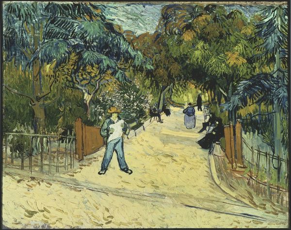Entrance to the Public Gardens in Arles  1888  Gogh  Vincent van  Credit  The Phillips Collection  Washington  D C   aUSAAcquired 1930 Bridgeman Images  PCW 438937 01